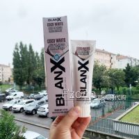 (Moisturizing) Italian blanx whitening toothpaste Coconut non-abrasive to reduce smoke stains dental bacteria and macular 75ml