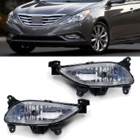 รถหมอกโคมไฟสำหรับ Hyundai Sonata 2011 2012 2013กันชนหน้า Foglights ขับรถโคมไฟไฟหน้า Foglamps 92201-3Q000 92202-3Q000