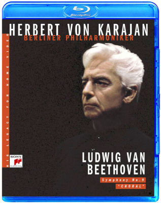 Beethoven Symphony No. 9 Karajan Berlin Philharmonic 1986 (Blu ray BD25G)