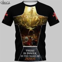 Newest Summer Fashion Christian Jesus Catholic Men Women T Shirt 3D Print Harajuku Streetwear Couple Tops Drop Shipping