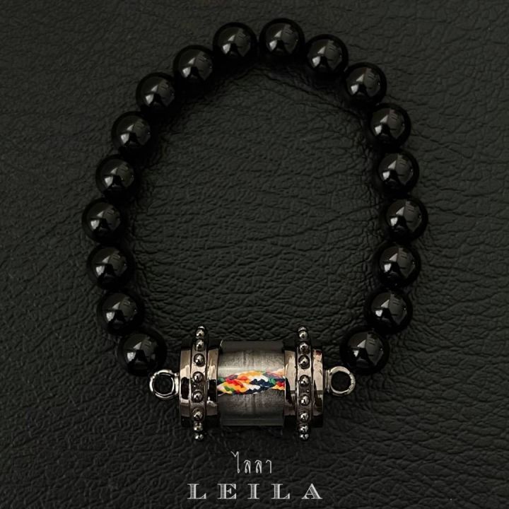 leila-amulets-ลูกสะกด-ตะกั่วอวน-ผูกไหม-7-สี-วัดจุฬามณี-พร้อมกำไลหินฟรีตามรูป