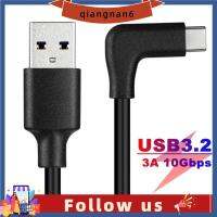 QIANGNAN6ชาร์จเร็ว PD 60W 10อะแดปเตอร์ Gbps USB พิมพ์ A To Type-C USB 3.2 Gen 2สายเชื่อม VR