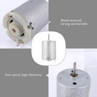 8000RPM 9V 68mA High Torque Magnetic Cylindrical Mini DC Motor Silver