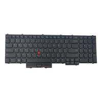 Lacooppia US Keyboard US Layout Backlight สำหรับ ThinkPad P50การเปลี่ยน P70