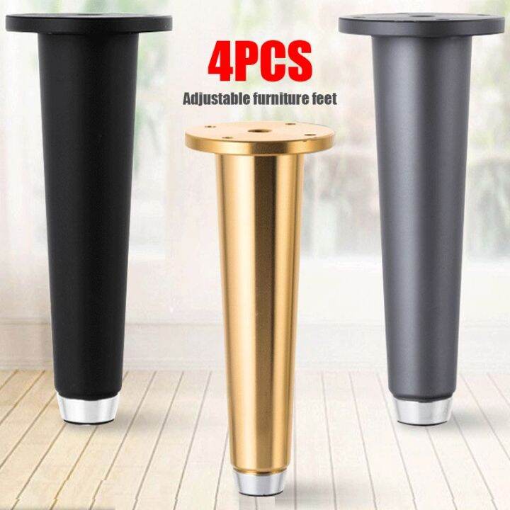 HeightAdjustable Feet Antivibration Metal Leg Vintage Furniture