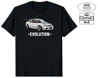 เสื้อยืด Racing เสื้อซิ่ง CAR [COTTON 100%] [MITSU EVOLUTION [1]]