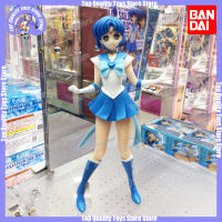 Original Bandai Banprest 23ซม. Sailor Moon Action Figures Glitter Glamours Sailor Mars Hino Rei อะนิเมะรวบรวมตุ๊กตาของเล่นของขวัญ