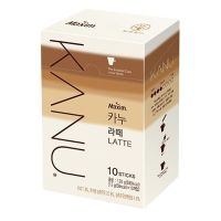 ?Import Item? 카누 라떼 กาแฟลาเต้ 3 in 1 Maxim Kanu Latte 3in1 135gOriginal 10 ซอง