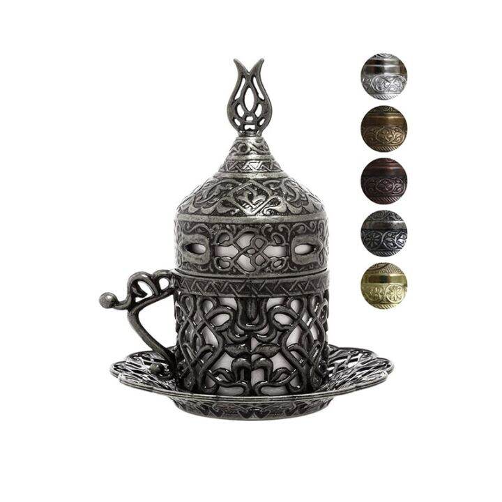 Istanbul Collection Handmade Greek Arabic Fancy Turkish Coffee Cups