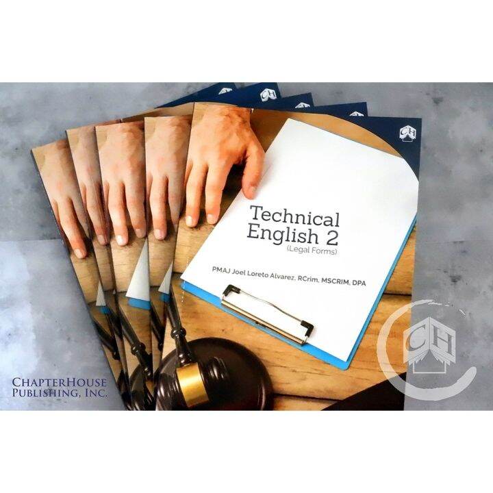 BOOKS Technical English 2 (Legal Forms) [2023] Lazada PH