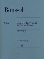 ROUSSEL Joueurs de flûte op. 27 for Flute and Piano (HN1092)