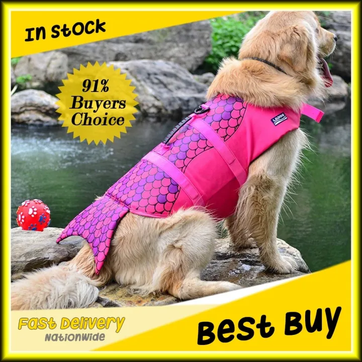 [SALE] Pet Life Jacket Vests Float Puppy Rescue Swimming Wear Safety