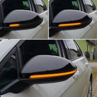 ✐✳ For VW Golf MK7 7 GTI R GTD Dynamic LED Turn Signal Light Rearview Mirror Indicator Blinker Repeater For Volkswagen Rline Touran