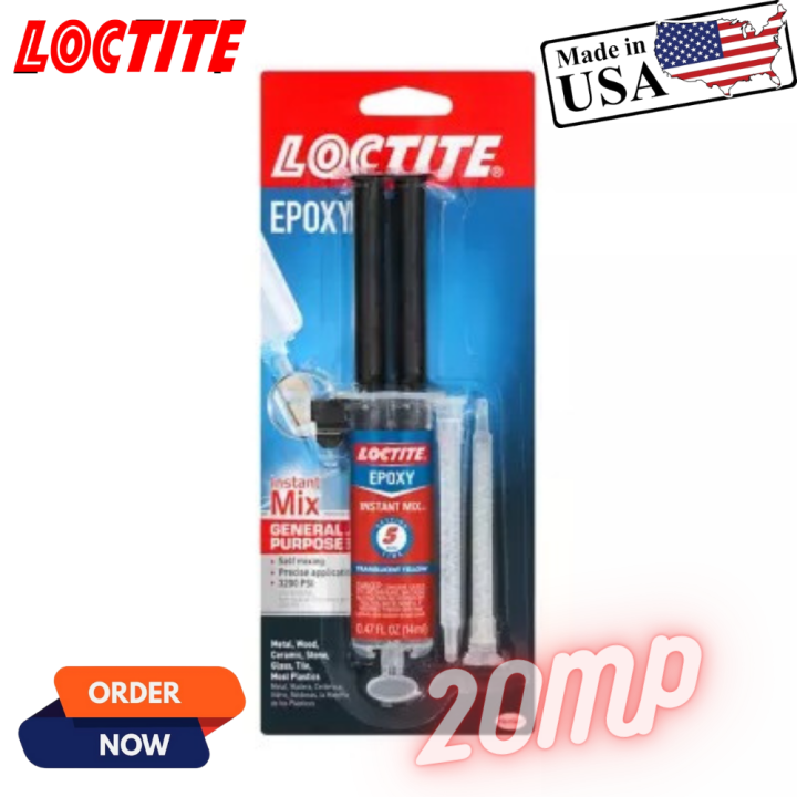 Loctite Resin Epoxy Instant Mix 5 Min USA Lazada Indonesia