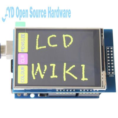 Mega 2560โมดูล LCD 2.8นิ้วหน้าจอ TFT LCD สำหรับ Arduino UNO บอร์ด R3และรองรับ Gif Touch Pen