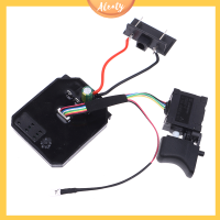 Aleaty? 1PC Control BOARD + 1PC SWITCH 18V 21V สำหรับ Dayi 2106แปรงไฟฟ้าประแจเมนบอร์ดอุปกรณ์เสริม Speed SWITCH brushless Control BOARD