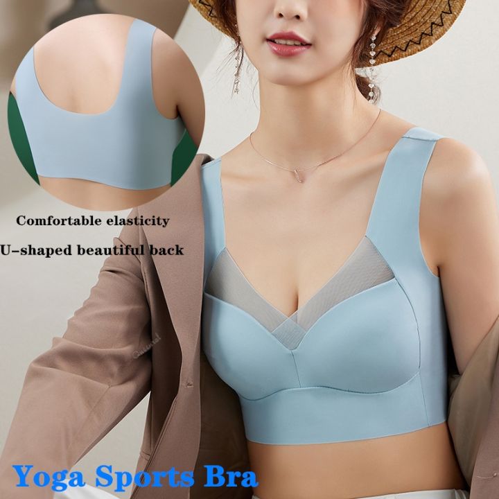 private property}Women Sport Bras Lace Plus Size Bralette Backless