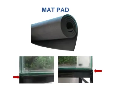 AQUARIUM Mat Safety Base Mat Pad Underlay Universal Bottom Protection Fish  Tank Mat All Sizes