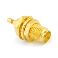 RF Connector RP SMA Female Plug Solder for 1.13 1.37 Cable RP SMA Female Jack RF Connector Adapter