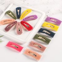 【YF】∋☊  13Colors Hair Clip Colorful Hairpin Barrette Ornament Headwear Accessories