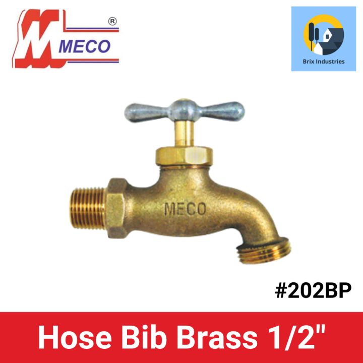 Meco Hose Bib Brass 1/2