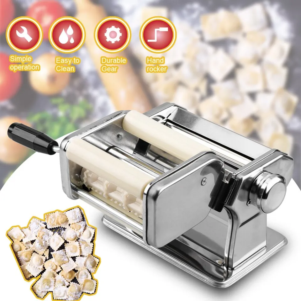 Home Stainless Steel Manual Noodle Pasta Maker Noodle Press