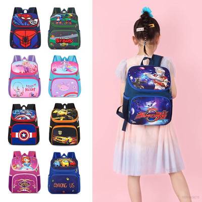 Spider-Man Frozen mermaid Backpack for Women Men Student Large Capacity Breathable Multipurpose kindergarten Bags