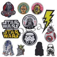 【hot sale】 ♙▧℗ B15 Starwars iron on patch Baby yoda SITH HAPPENS BB8