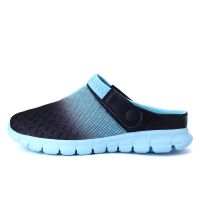 Lightweight Big size 36-46 Summer Women Sandals Mesh Couples Beach Slippers for Lazy People Half Slippers Shoes For Women