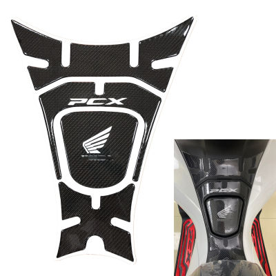 Motorcycle Protector Tank Pad Sticker Fit For HONDA PCX125 PCX150 PCX 125 PCX 150 2018 2019 3D Carbon Fibre Resin Decal 18-19