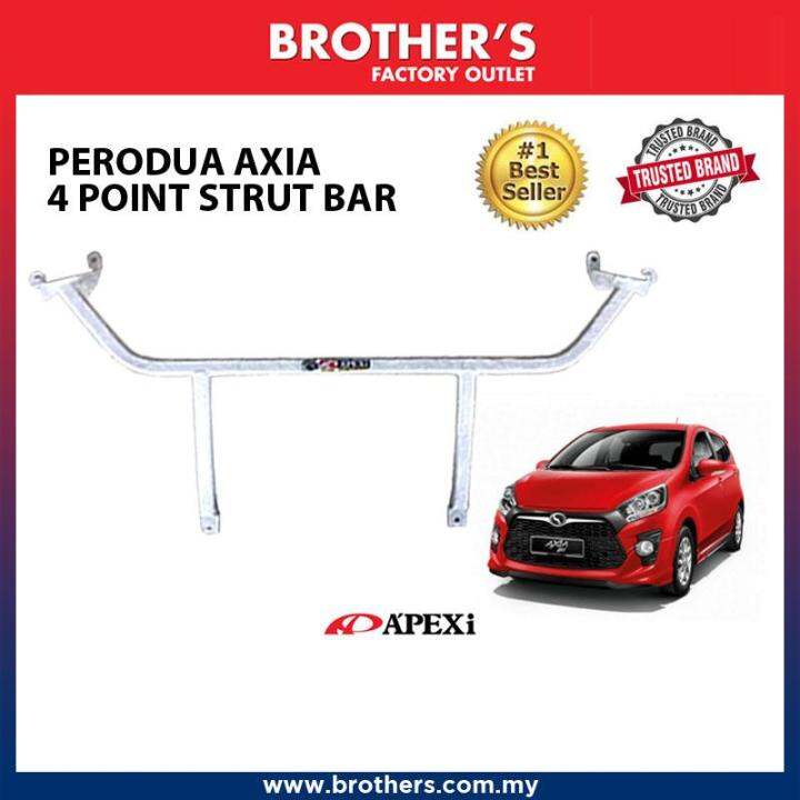 PERODUA AXIA 4 POINT FRONT STRUT BAR Lazada