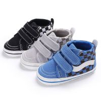 COD SDFGERTERTEEE Baby Shoes Boy Girl New ColorsCheap Canvas Booties Fashion 0-2 Years Hook Loop Baby Boots First Walkers Toddler Crib Shoes