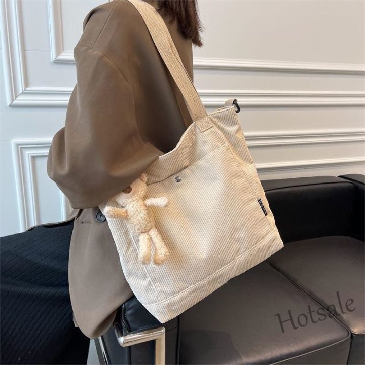 hot-sale-c16-large-capacity-retro-corduroy-tote-bag-for-women-single-shoulder-canvas-bag-female-crossbody-bag-college-students-school-bag-messenger-bag
