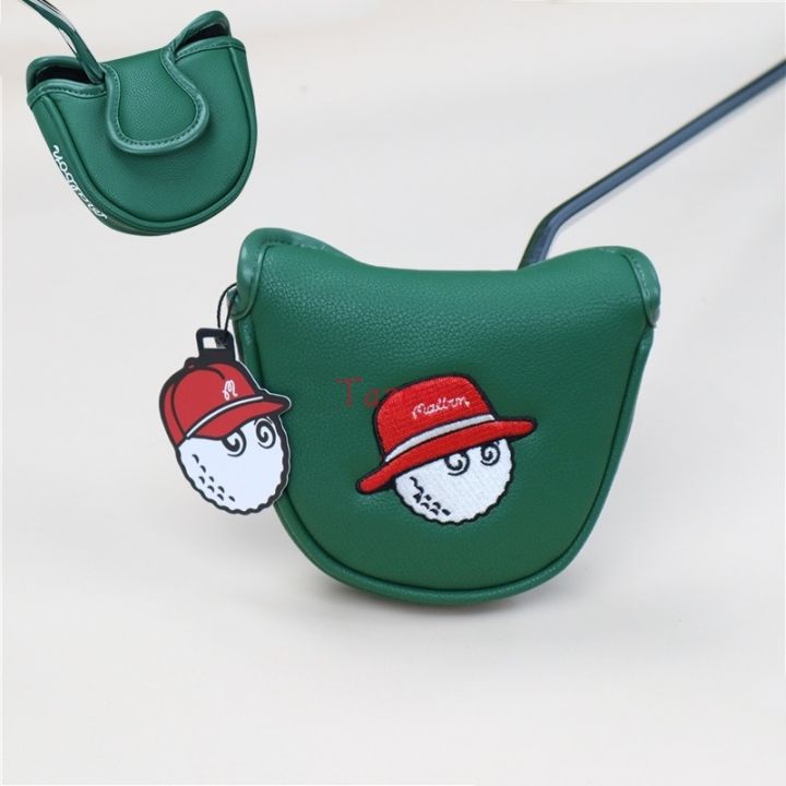 malbon-fisherman-hat-golf-club-driver-fairway-woods-hybrid-putter-and-mallet-putter-headcover-sports-golf-club-accessories-equipment-free-shipping