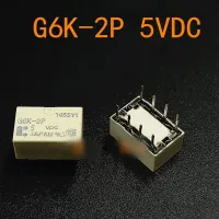 ใหม่5ชิ้น/ล็อต G6k-2p-5vdc 1a 5V G6k-2p 5vdc G6k 2P 5vdc G6k-2p-5v ถ่ายทอด