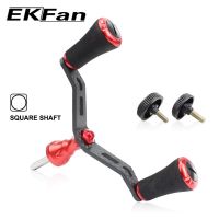 ZZOOI EKfan 105MM Carbon Handle Fishing Reel Handle+EVA knobs Suitable For SHI Spinning Fishing Reel Tackle Accessor
