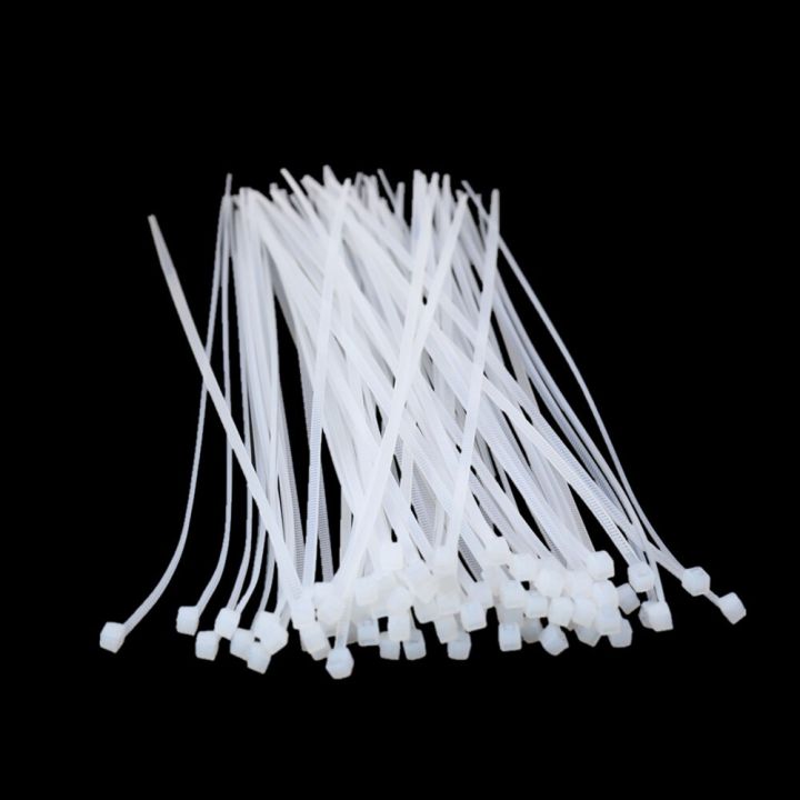 100pcs-cable-tie-4-150mm-4-200mm-4-250mm-4-300mm-white-zip-ties-self-locking-cable-zip-nylon-150mm-200mm-cable-tie