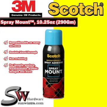 Scotch Spray Mount Artist's Adhesive 10.25 oz Repositionable