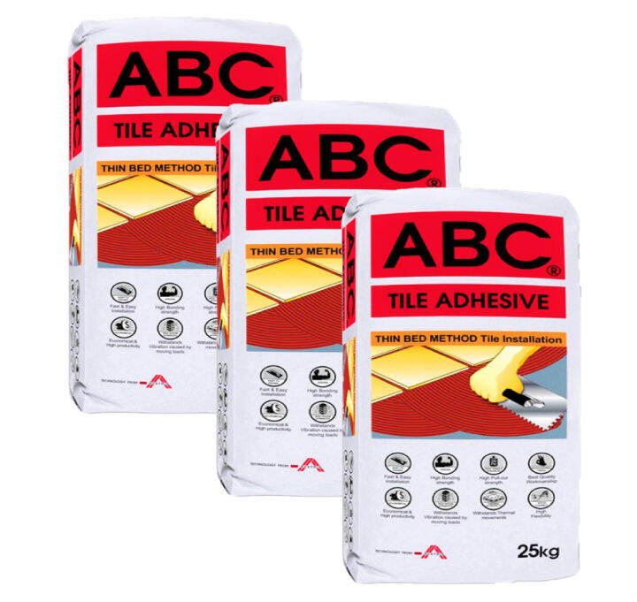 ABC Tile Adhesive 25kg Lazada PH
