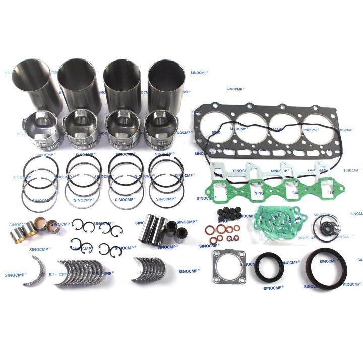 C240 Engine Rebuild Kit, Pistons, Liners, Rings, Bearing Set For Isuzu