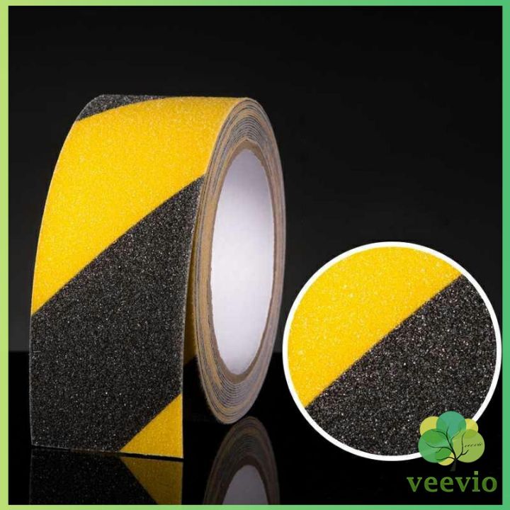 veevio-เทปตีเส้น-เทปตีเส้นพื้น-เทปกั้นเขต-5cm-5m-pvc-tape