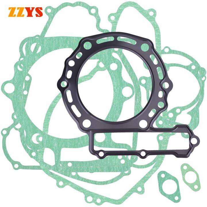 1 Motorcycle Complete Full Cylinder Head Overhaul Gasket Mat Pad Kit