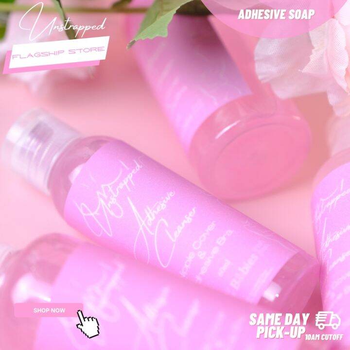 Unstrapped Adhesive Soap for Nipple Cover / Adhesive Bras Lazada PH