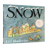 Snow in English original picture book snow poetic experience of natural life knowledge caddick Silver Award Zhang Xiangjun recommended new year childrens English Enlightenment picture book English original book