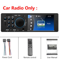 AMPrime Car Auto Radio 1 din 12V Bluetooth Stereo Audio MP5 Player FM Radio Receiver Aux Input SD USB Car Multimedia Player