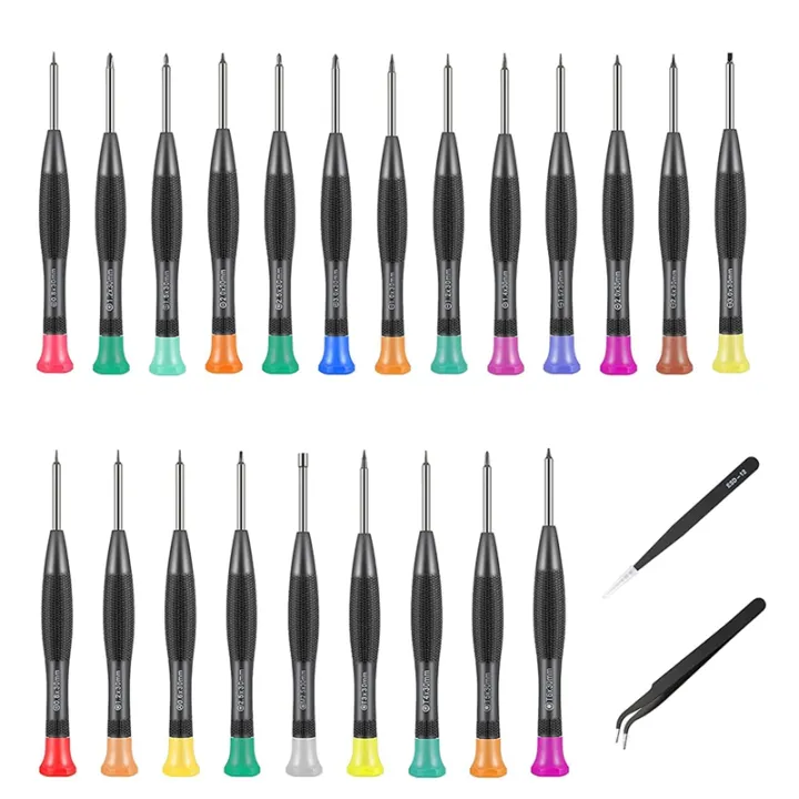 24 Pcs Precision Screwdriver Set with Flathead /Star
