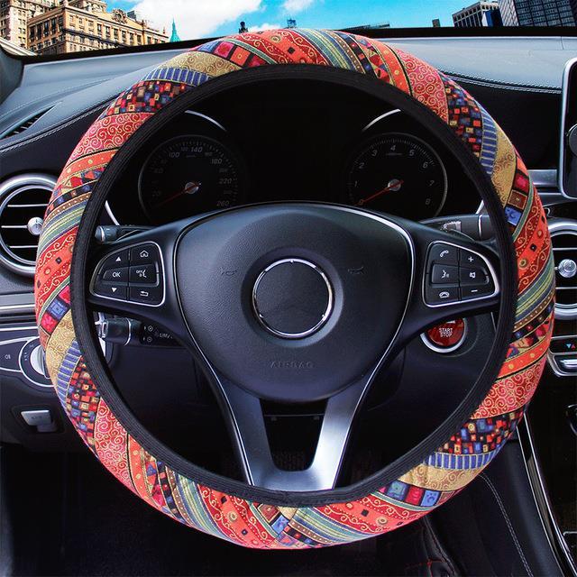 yf-interior-accessories-linen-style-37-38cm-car-steering-wheel-cover-universal-skidproof-breathable