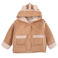 ZZOOI Baby Boys Coat Kids Thicken Warm Outerwear Childrens Clothing Winter Toddler Infant Cashmere Jacket Korean Style Windbreaker