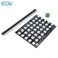 WS2812B 40 RGB LED WS2812 5X8 Pixel Dot Matrix Shield Addressable LED Module Board for Arduino UNO R3