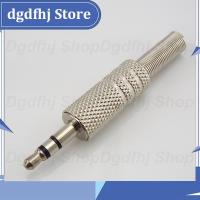 Dgdfhj Shop 3.5mm Stereo 2 Ring 3 Poles Jack Plug 3.5mm Female audio connector Cable Solder Adapter Terminal with Spring Metal